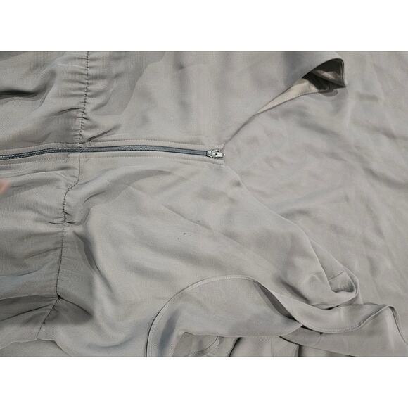 Birdy grey xxl army green formal maxi dress Hannah Empire Dress Eucalyptus - Picture 10 of 11